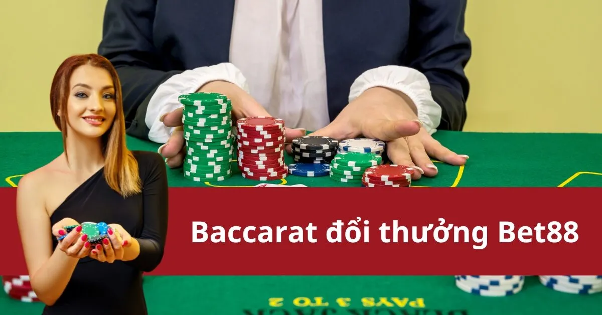 Khám phá game bài Baccarat đổi thưởng Bet88 – Đẳng cấp và cơ hội thắng lớn 7 Baccarat đổi thưởng Bet88