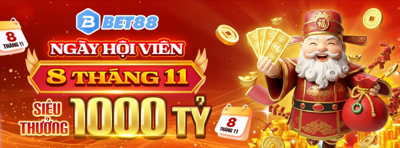 Bet88 | Nhà Cái Cá Cược Trực Tuyến Số #1 Châu Á | ĐK Nhận 288K 222 banner 3